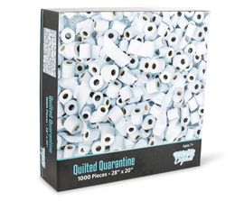 Toynk Toynk Quilted Quarantine Toilet Paper 1000 Piece Jigsaw Puzzle