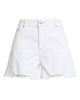 Tractr Tractr Distressed High Waist Cutoff Denim Shorts - 5
