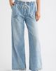 Tractr Tractr Drawstring Wide Leg Jeans - 1