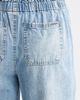 Tractr Tractr Drawstring Wide Leg Jeans - 4