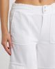 Tractr Tractr High Waist Wide Leg Cargo Jeans - 4