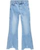 Tractr Tractr Kids' Boho Bitten Hem Flare Leg Jeans - 1