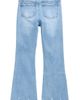 Tractr Tractr Kids' Boho Bitten Hem Flare Leg Jeans - 2