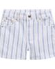 Tractr Tractr Kids' Brittany Stripe Denim Shorts - 1