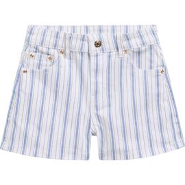 Tractr Tractr Kids' Brittany Stripe Denim Shorts