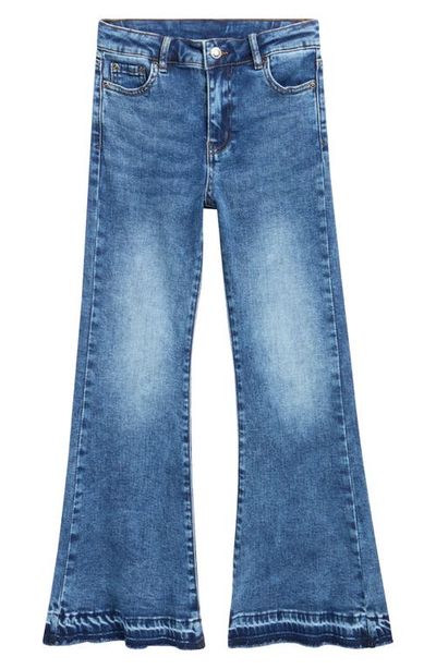 Tractr Tractr Kids' Cloud Release Hem Flare Jeans