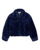 Tractr Tractr Kids' Cow Print Faux Fur Trucker Jacket - 1
