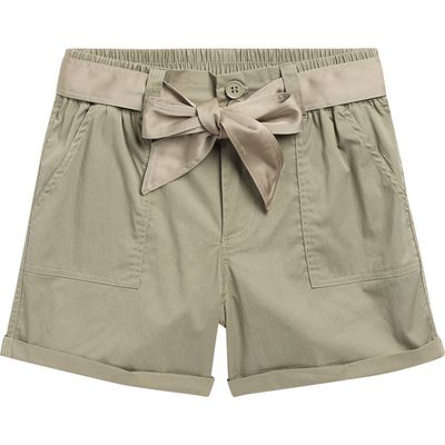 Tractr Tractr Kids' Cuffed Belted Shorts