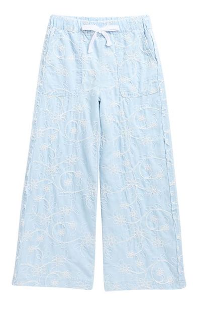 Tractr Tractr Kids' Embroidered Beach Pants