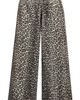 Tractr Tractr Kids' Leopard Print Wide Leg Jeans - 2