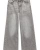 Tractr Tractr Kids' Leopard Star Pocket Wide Leg Jeans - 1