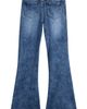 Tractr Tractr Kids' Release Hem Stretch Denim Flare Leg Jeans - 2