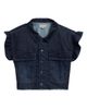 Tractr Tractr Kids' Ruffle Sleeve Denim Shirt - 1