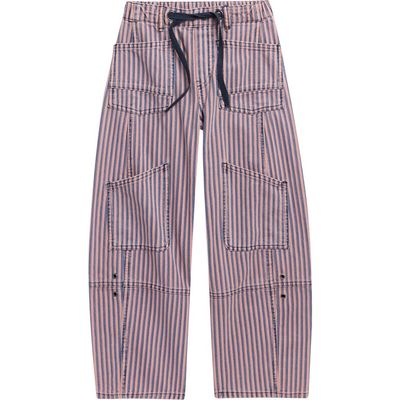 Tractr Tractr Kids' Stripe Barrel Leg Jeans