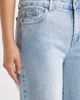 Tractr Tractr Rhinestone Wide Leg Jeans - 4