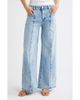 Tractr Tractr Seam Detail Wide Leg Jeans - 1