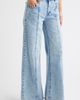 Tractr Tractr Seam Detail Wide Leg Jeans - 3