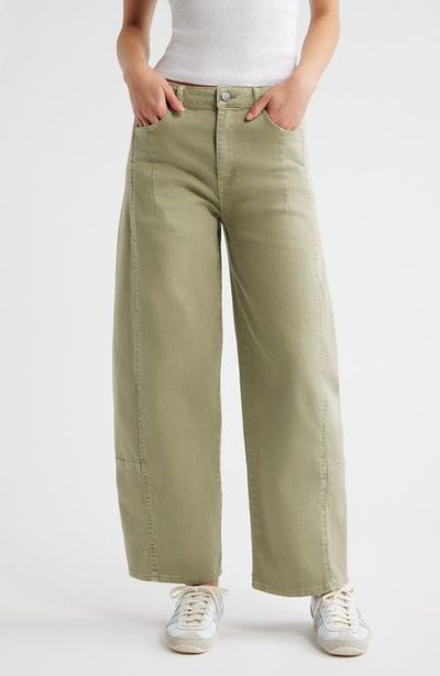 Tractr Tractr Wide Leg Crop Jeans