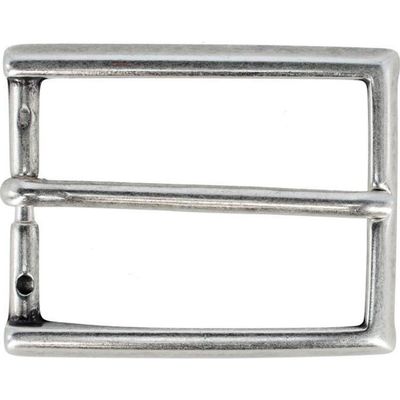 Trafalgar Trafalgar 35mm Italian Classic Rectangular Solid Brass Harness Belt Buckle