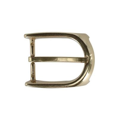 Trafalgar Trafalgar 35mm Italian Solid Brass Substantial Harness Belt Buckle