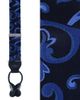 Trafalgar Trafalgar Big & Tall Christian The Romantic Brocade Silk Button End Suspenders (braces) - 1