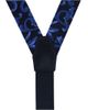 Trafalgar Trafalgar Big & Tall Christian The Romantic Brocade Silk Button End Suspenders (braces) - 3