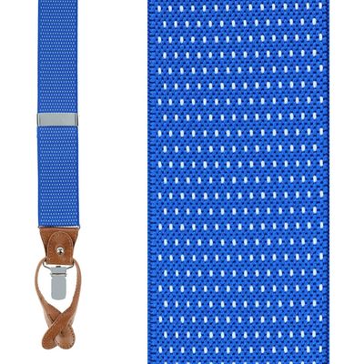 Trafalgar Trafalgar Big & Tall Napier Elastic Convertible Suspenders (braces)