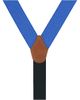 Trafalgar Trafalgar Big & Tall Napier Elastic Convertible Suspenders (braces) - 3