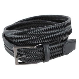 Trafalgar Trafalgar Big and Tall Andres Classic 35MM Leather Stretch Dress Belt
