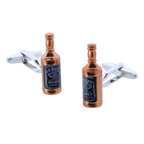 Trafalgar Trafalgar Cheers Whiskey Bottle Novelty Cufflinks