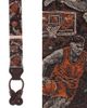 Trafalgar Trafalgar Courtside Basketball Silk Novelty Button End Suspenders (braces) - 1