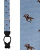 Trafalgar Trafalgar Down The Stretch Racehorse Linen Blend Button End Suspenders (braces) - 1