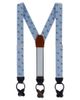 Trafalgar Trafalgar Down The Stretch Racehorse Linen Blend Button End Suspenders (braces) - 2