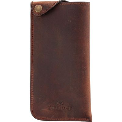 Trafalgar Trafalgar Doyle Horse Leather Snap Closure Glass Case