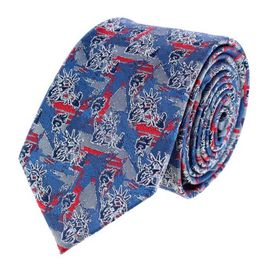 Trafalgar Trafalgar Freedom's Torch Patriotic Silk Novelty Necktie