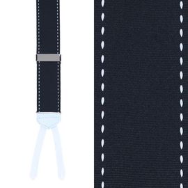 Trafalgar Trafalgar Freeman Edge Stitching Runner End Ribbon Suspenders (braces)