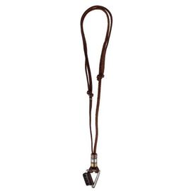 Trafalgar Trafalgar Gable Triangle and Beaded Leather Adustable Necklace