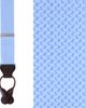 Trafalgar Trafalgar Gamma Geometric Pattern Silk Button End Suspenders (braces) - 1