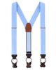 Trafalgar Trafalgar Gamma Geometric Pattern Silk Button End Suspenders (braces) - 2