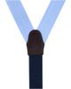 Trafalgar Trafalgar Gamma Geometric Pattern Silk Button End Suspenders (braces) - 3