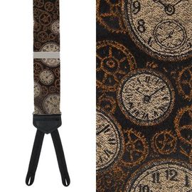Trafalgar Trafalgar Horologe Novelty Silk Formal End Suspenders (braces)