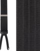 Trafalgar Trafalgar Jefferson Brushed Pinstripe Elastic Formal End Suspenders (braces) - 1