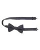 Trafalgar Trafalgar Leyton Diagonal Lined Tone On Tone Silk Bow Tie - 2