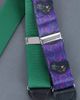 Trafalgar Trafalgar Mardi Gras Celebration Silk Button End Suspenders (braces) - 4