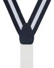 Trafalgar Trafalgar Montague Center Stripe Nylon Button End Suspenders (braces) - 3