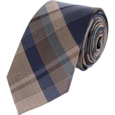 Trafalgar Trafalgar Rolando Stately Plaid Wool Blend Business Necktie