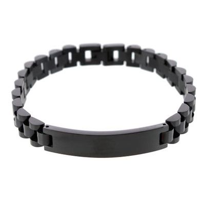 Trafalgar Trafalgar Signet ID Metal Link Bracelet