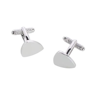 Trafalgar Trafalgar Stefano Shield Brass  Cufflinks