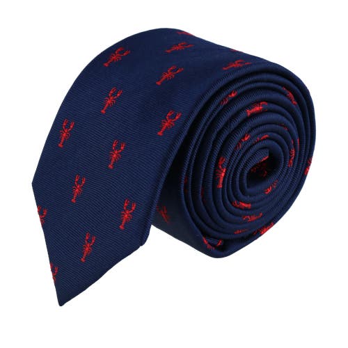 Trafalgar Trafalgar Stonington Lobster Novelty Silk Necktie