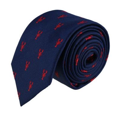 Trafalgar Trafalgar Stonington Lobster Novelty Silk Necktie